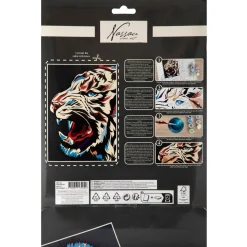 Schilderen op nummer Tijger