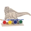 schilderset dino hout 6 assorti