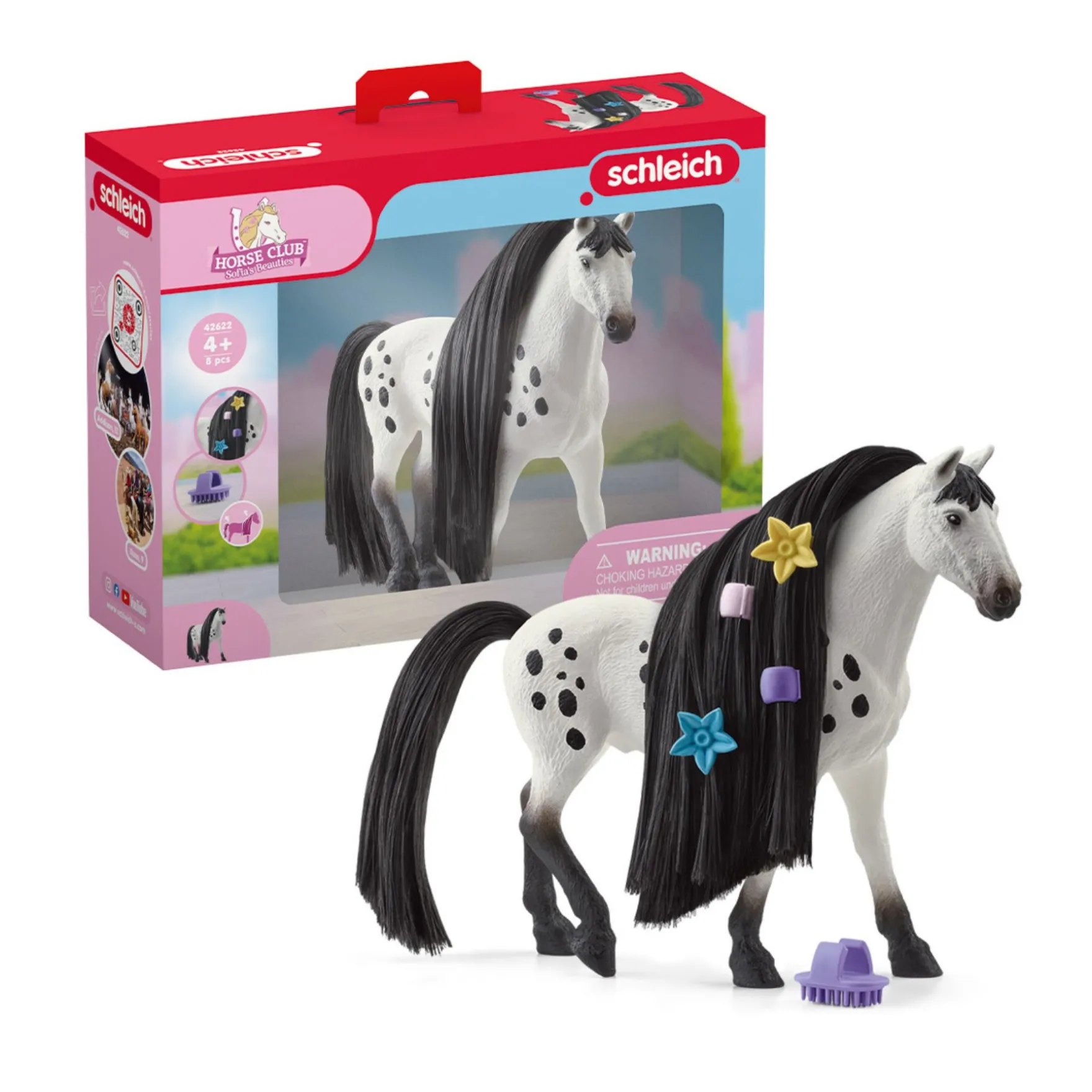 Schleich 42622 Beauty Horse Knabstrupper Stallion
