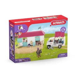 Schleich 72147 Bezoek van de dierenarts aan de  stal