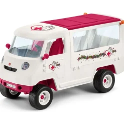 Schleich 72147 Bezoek van de dierenarts aan de stal