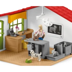 Schleich 42502 Dierenartspraktijk Met Dieren