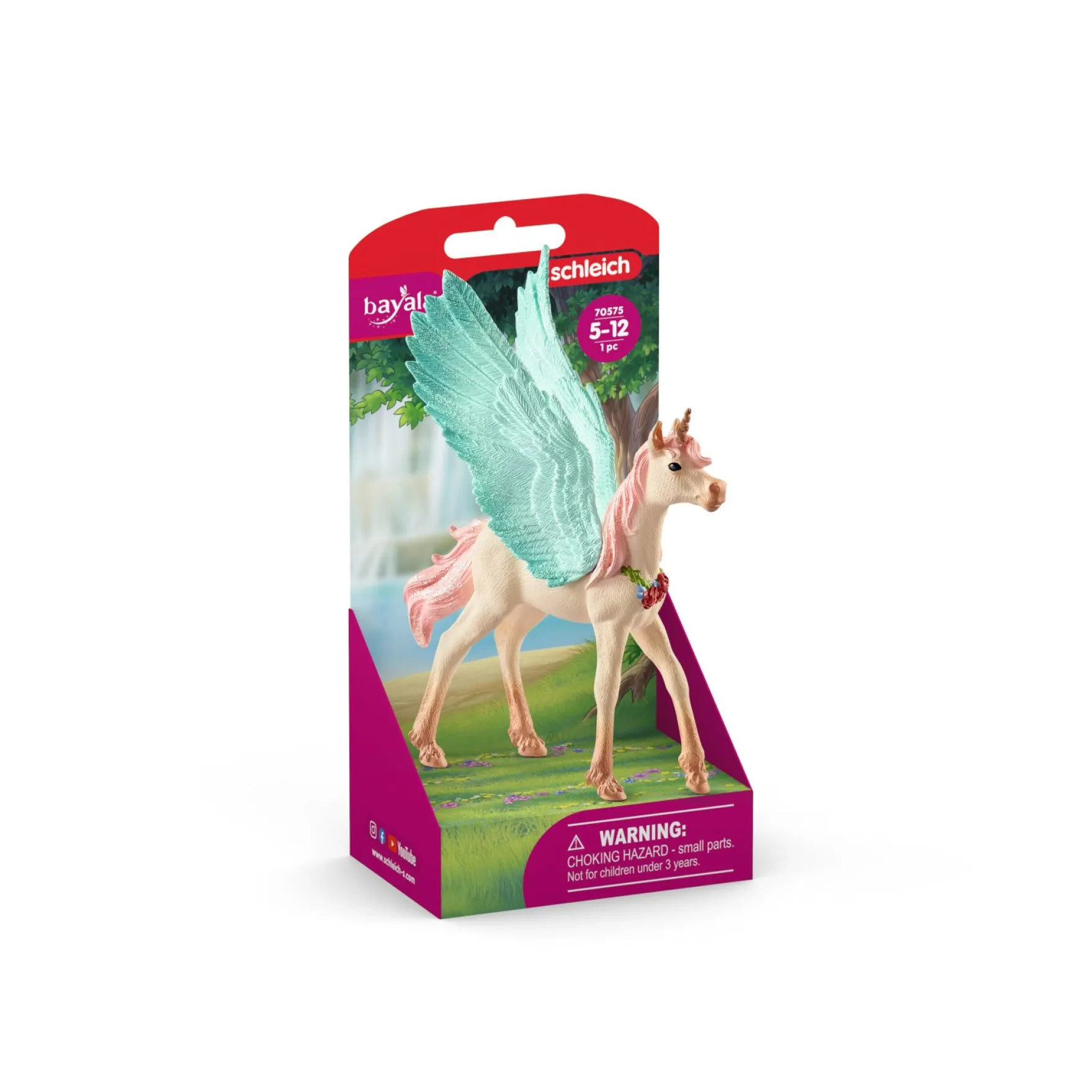 Schleich 70575 Gedecoreerde Unicorn Pegasus Veulen