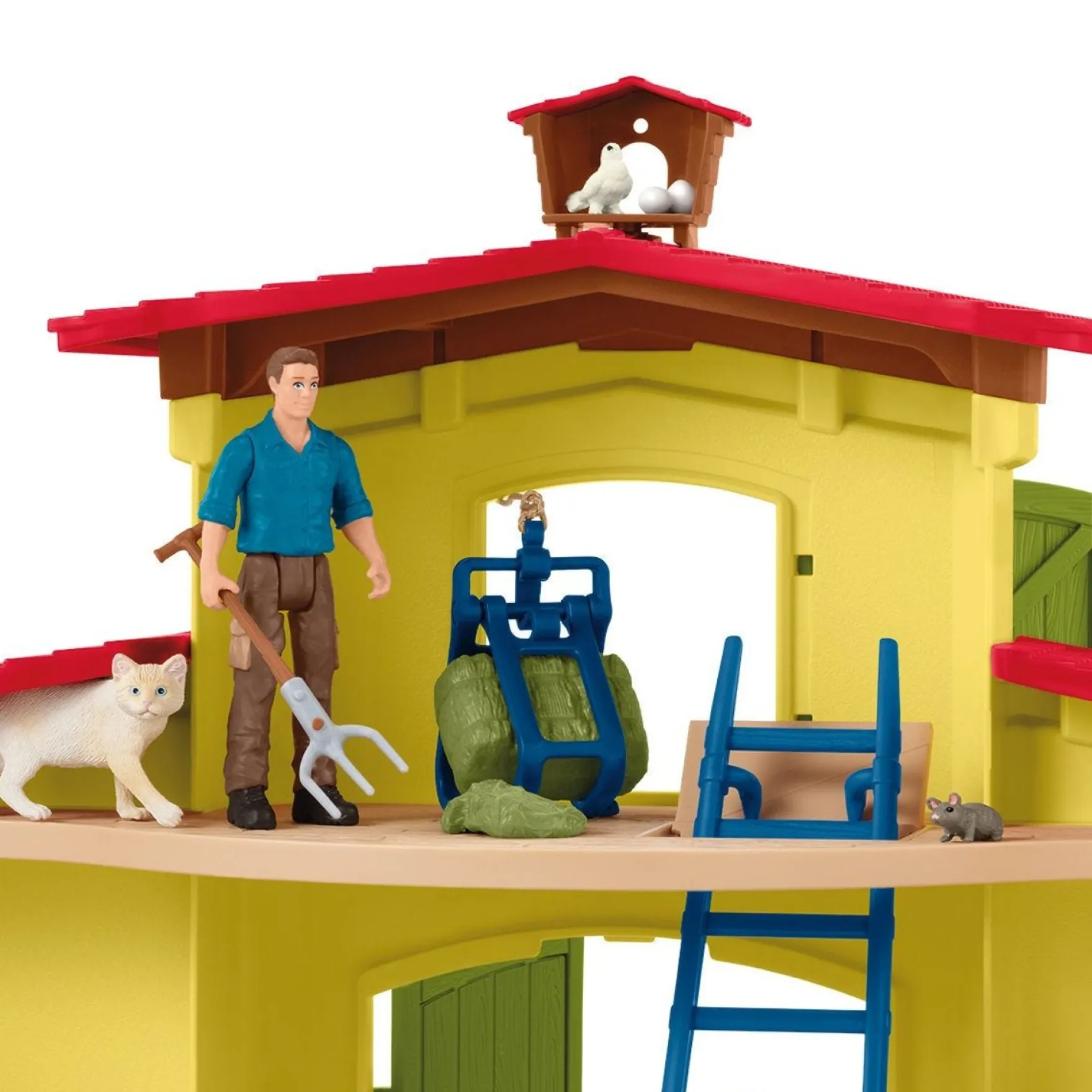 Schleich 42605 grote boerderij met dieren En Accesoires