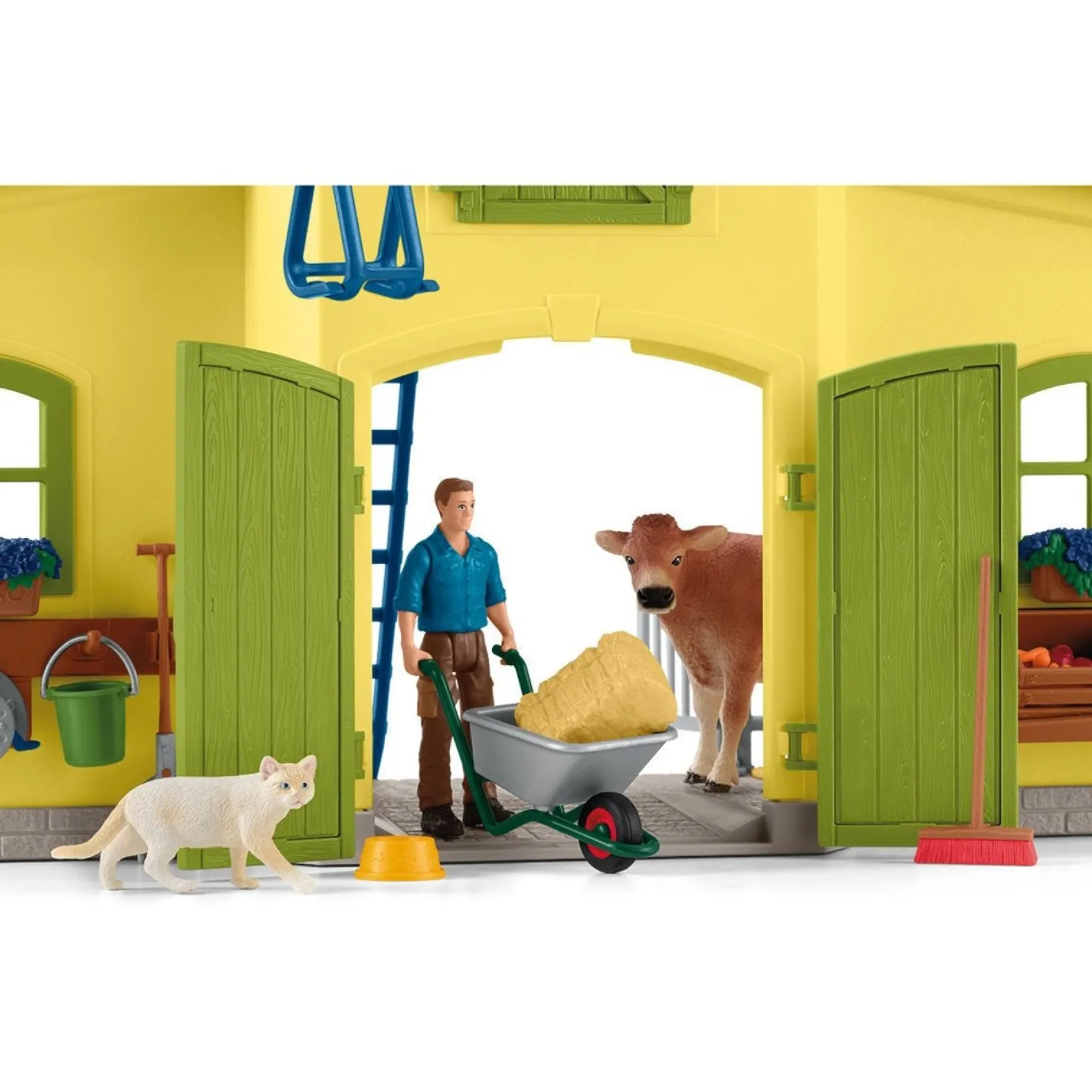 Schleich 42605 grote boerderij met dieren En Accesoires