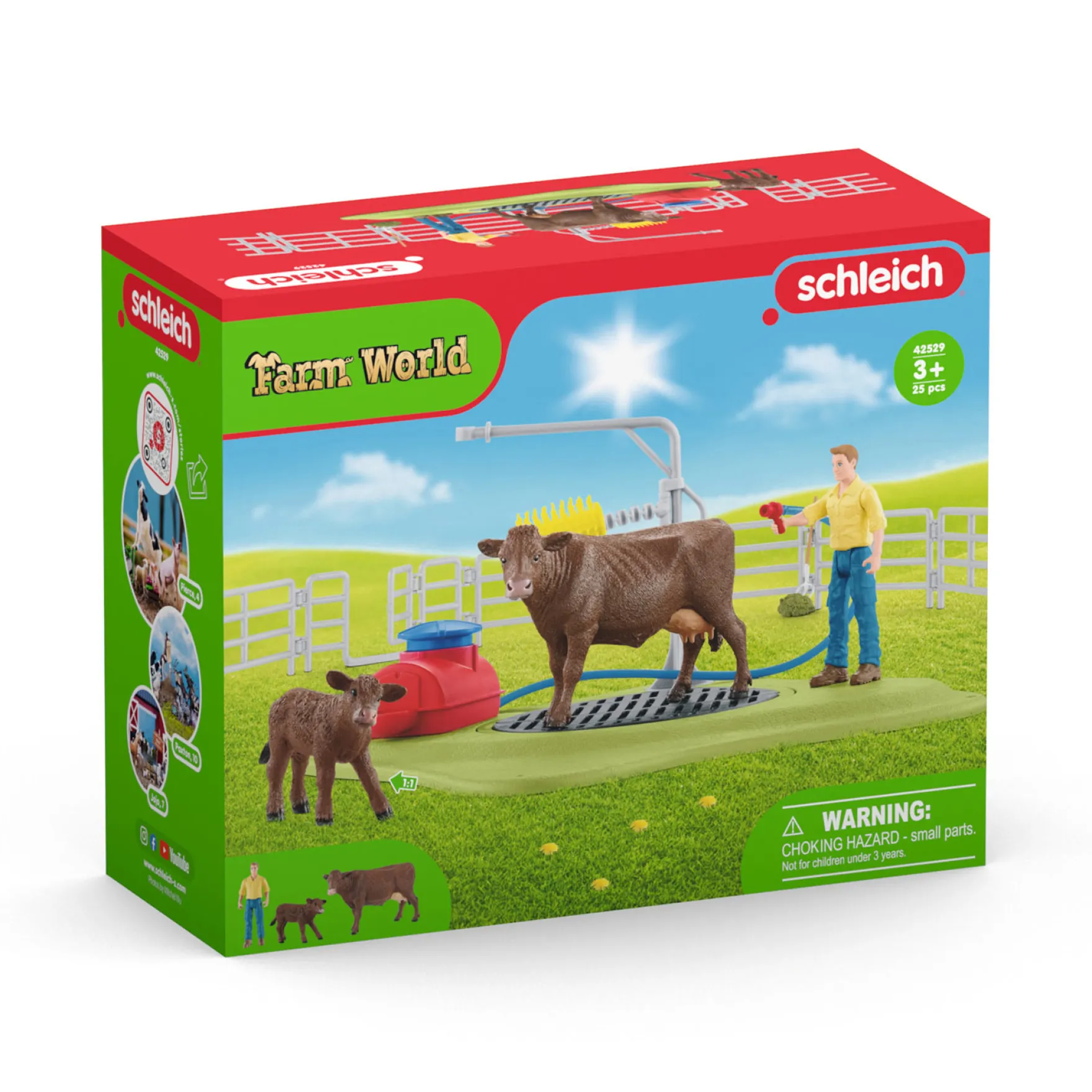 Schleich 42529 Happy Cow Wash