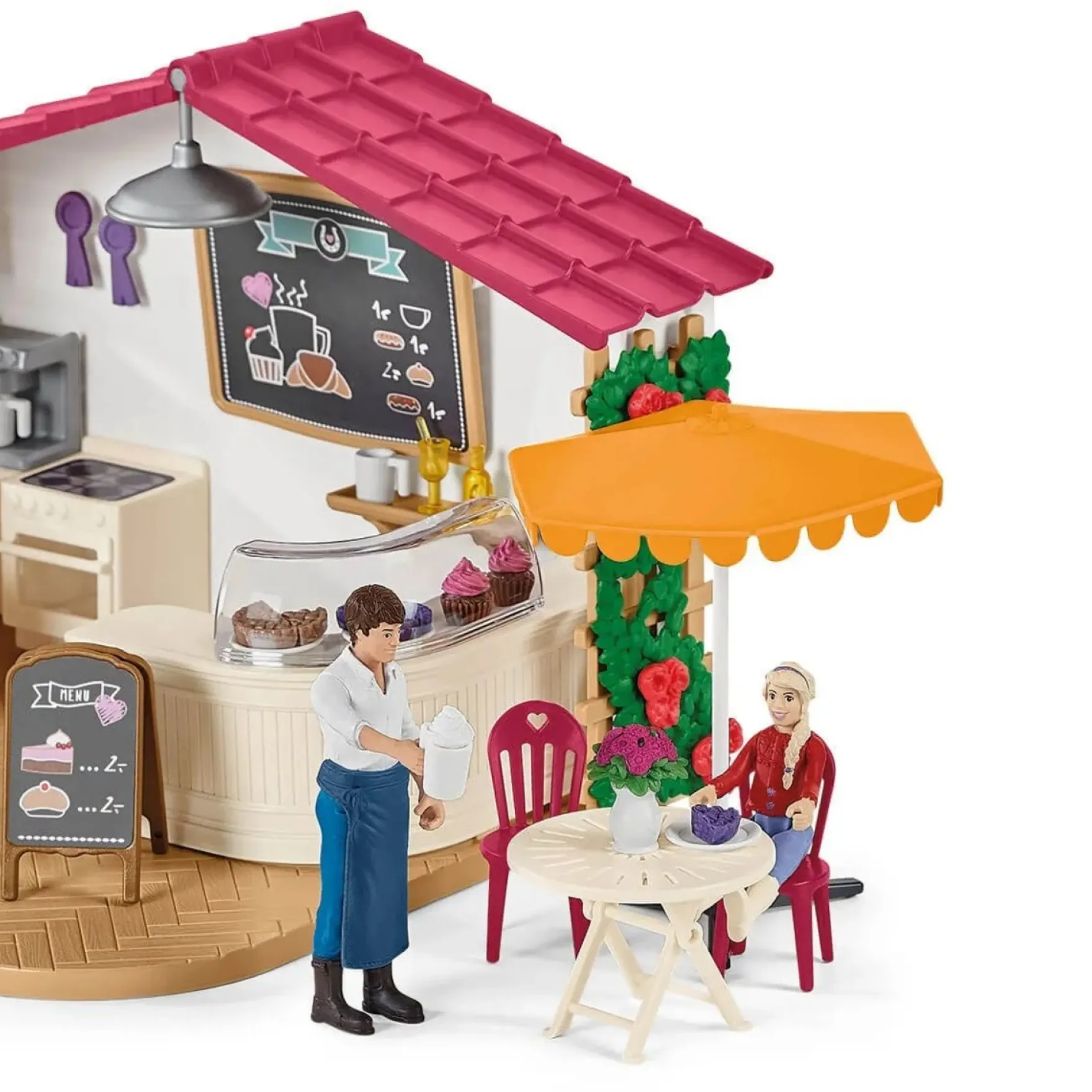 Schleich 72158 Koetsrit naar het paardrijcafé
