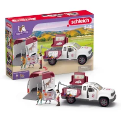Schleich 42704 Mobile Vet With Trailer