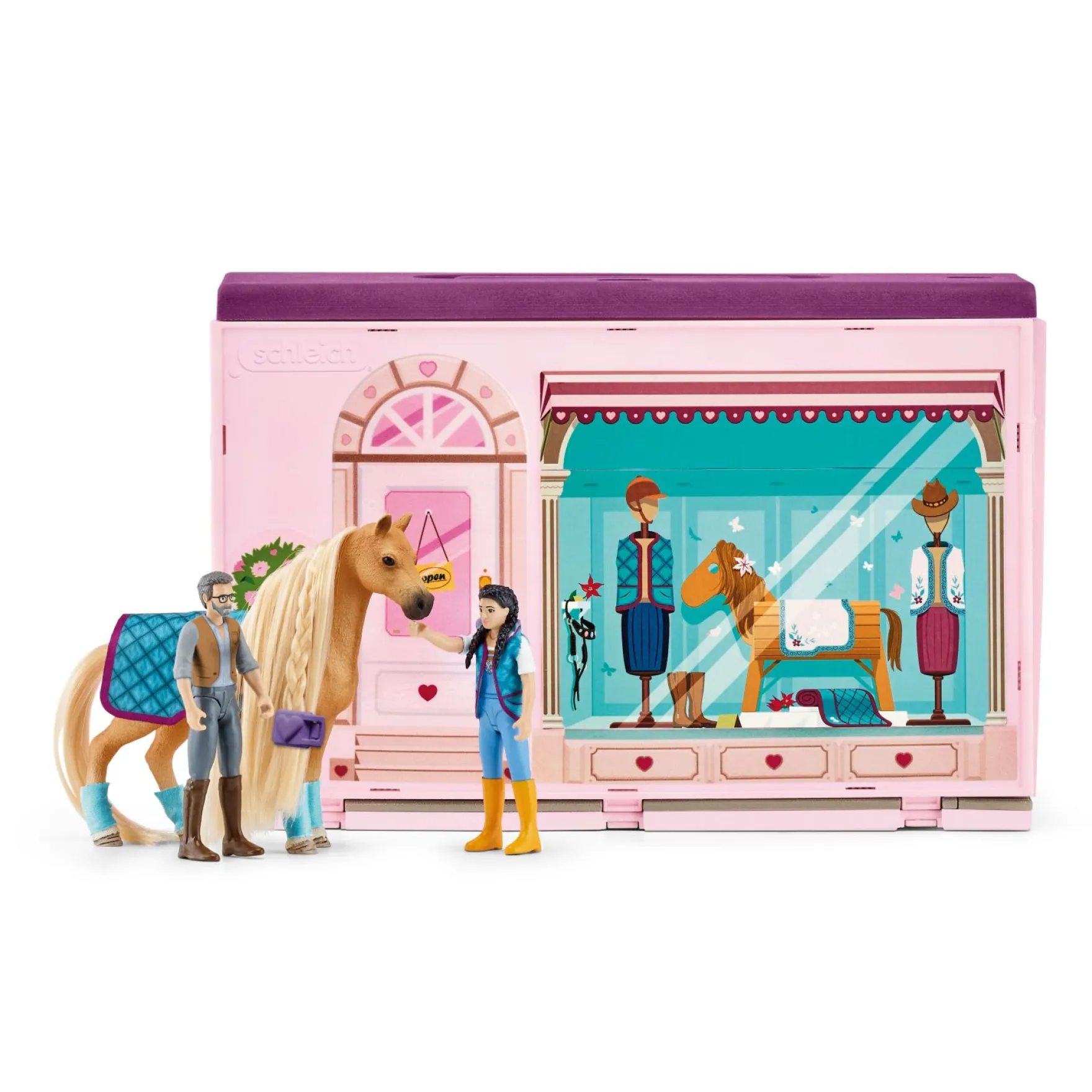 Schleich 42587 Paarden pop-up Boetiek