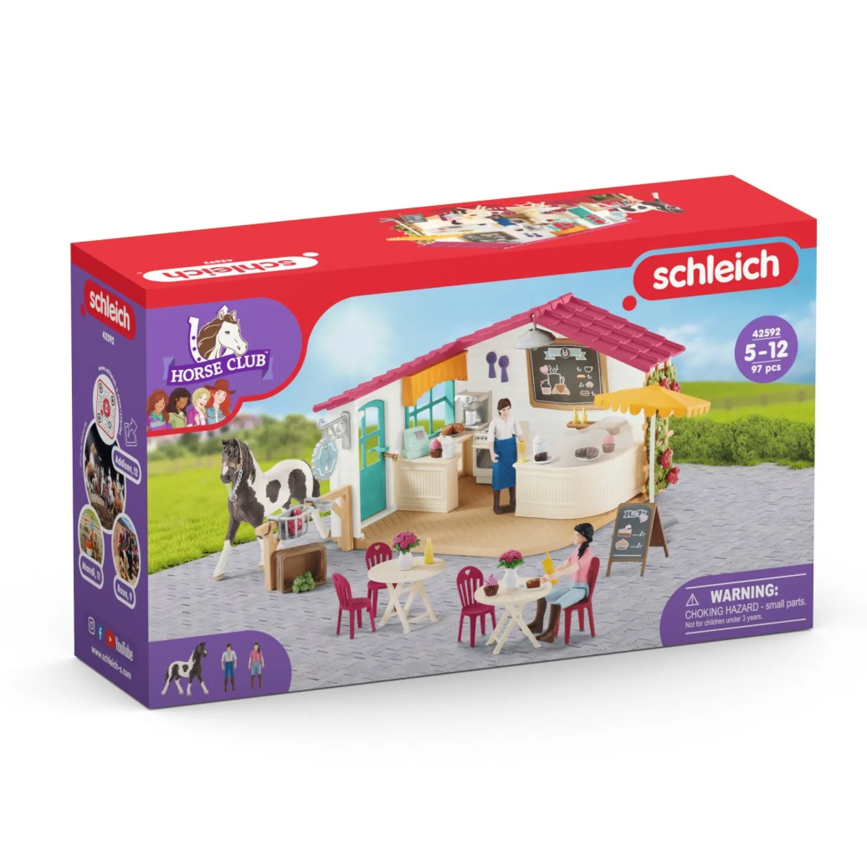 Schleich 42592 Ruitercafé