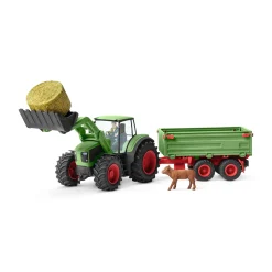 Schleich 42379 Tractor Met Aanhangwagen