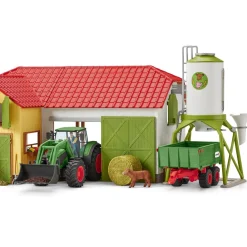 Schleich 42379 Tractor Met Aanhangwagen