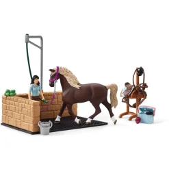 Schleich 42438 Wasplaats Met Paard & Emily
