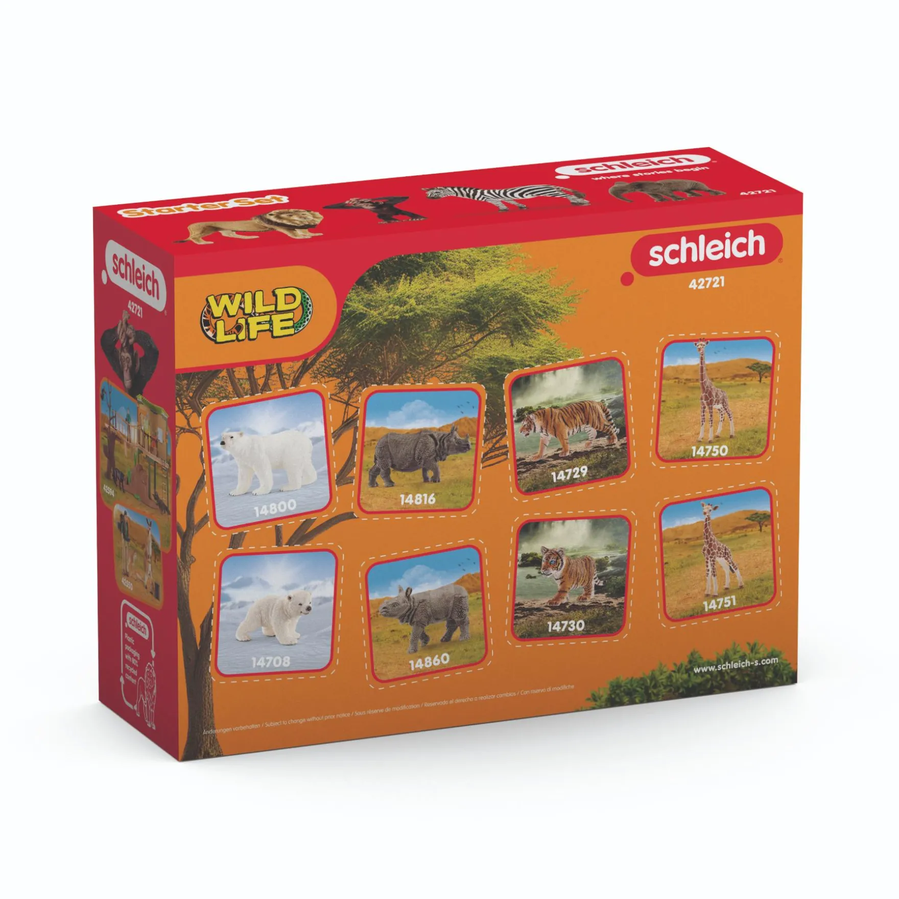 Schleich 42721 Wild Life "Afrika" Starter Set