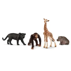Schleich 72162 Wild Life Figures Playset 4 Dieren