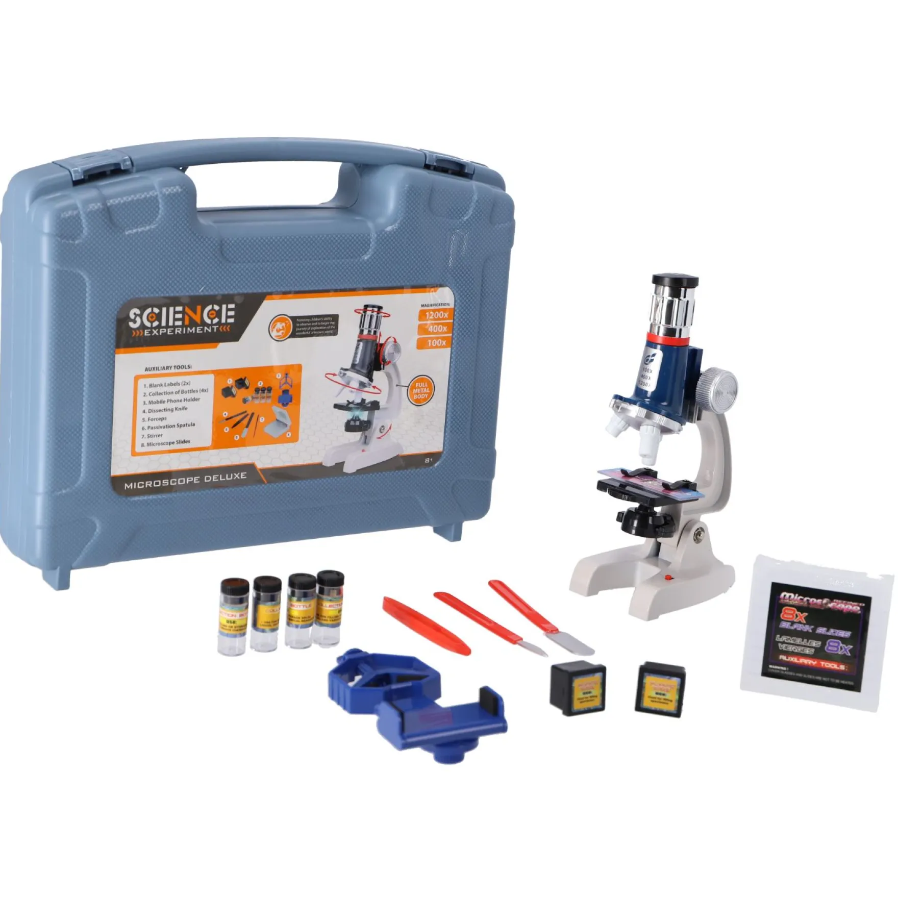 Science Microscoopset in koffer