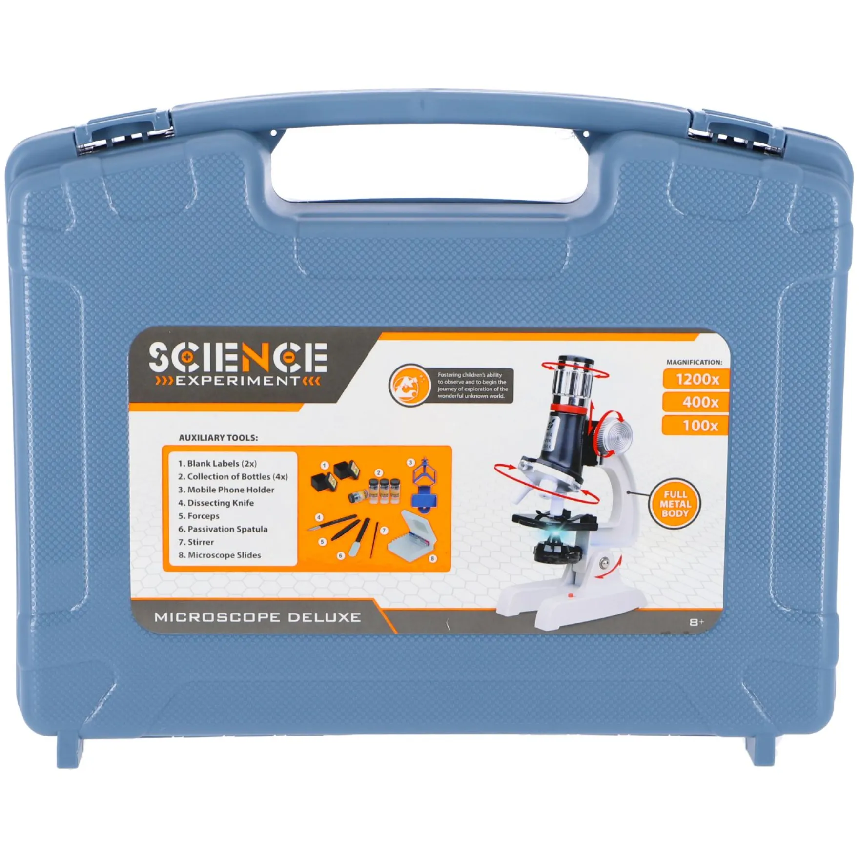 Science Microscoopset in koffer