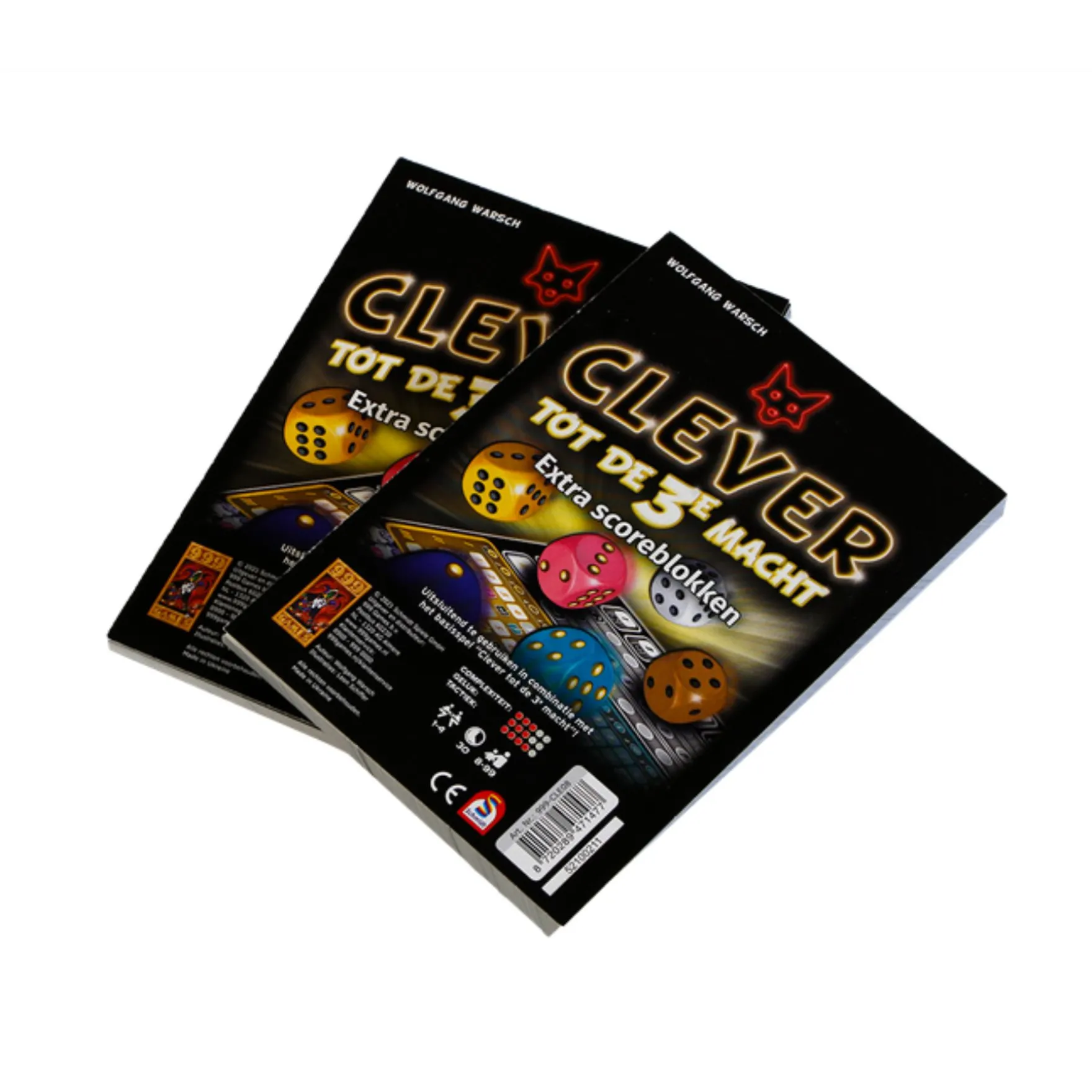 Scoreblok Clever tot de 3e macht