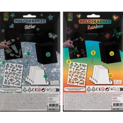 Scratch art A4 assorti