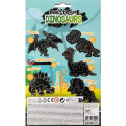 Scratch art magneten 10 stuks 2 assorti