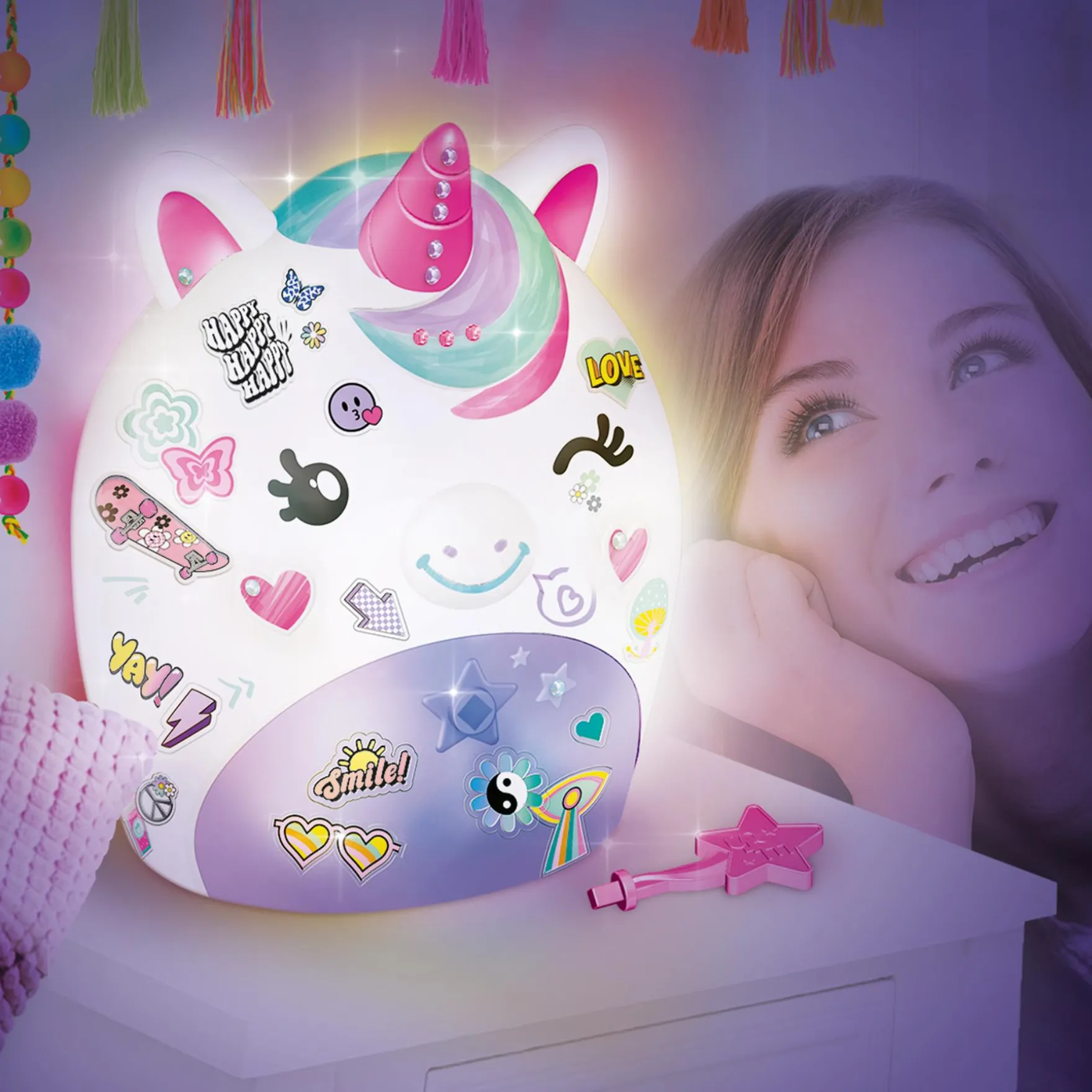 Secret Deco DIY Unicorn Lamp