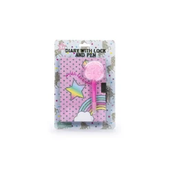 Secret Diary Met PomPom Pen