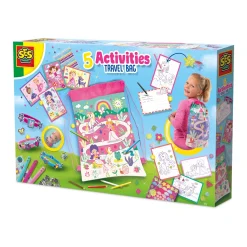 SES 5 activiteiten in een rugzak roze