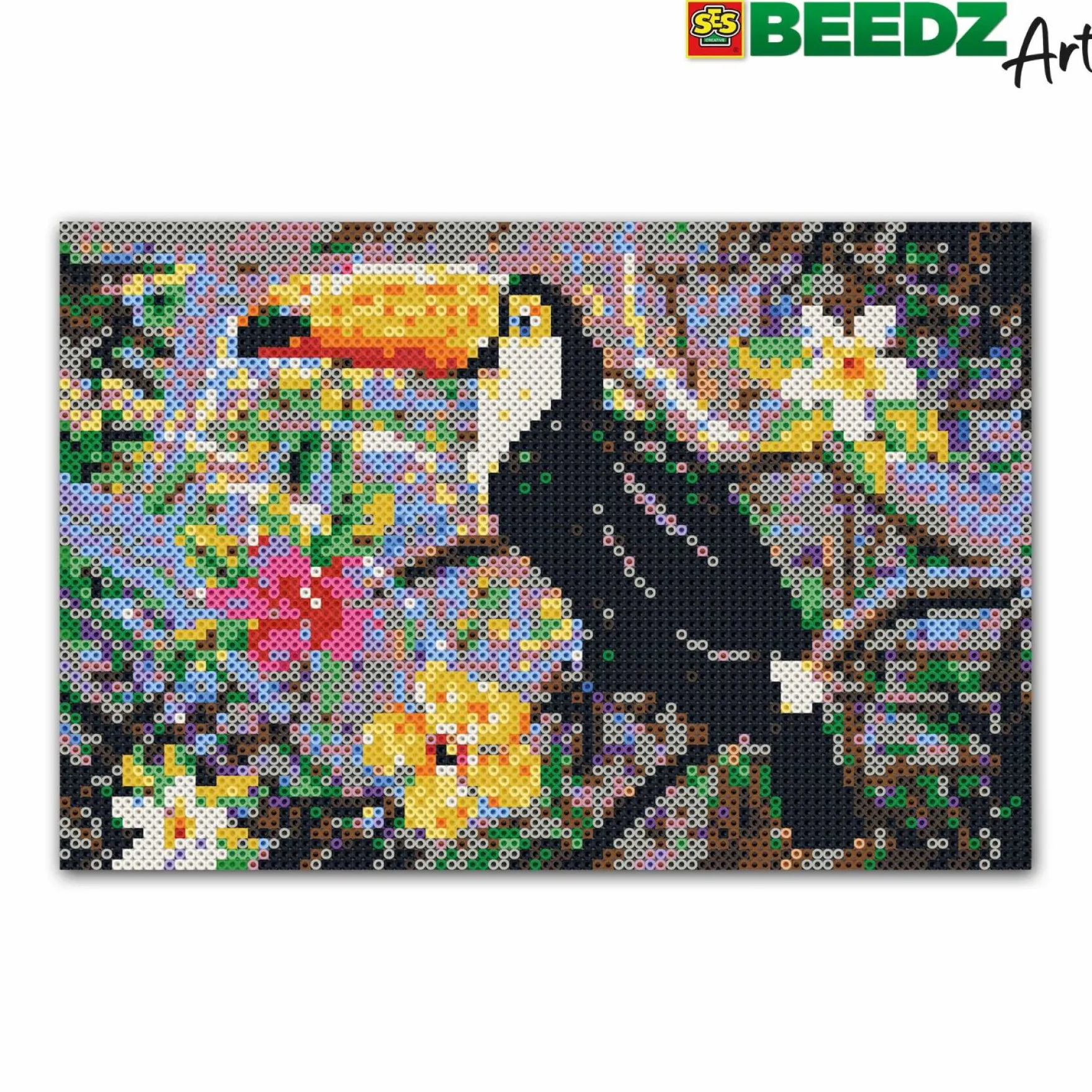 SES BEEDZ ART: Strijkkralen Toekan