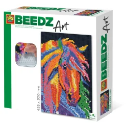 SES BEEDZ ART: Strijkkralen Paard Fantasie