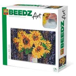 SES BEEDZ ART: Strijkkralen Zonnebloemen