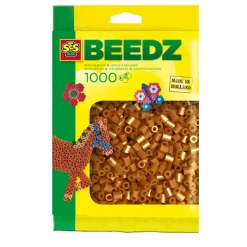 SES BEEDZ: Strijkkralen Bruin 1000 Stuks