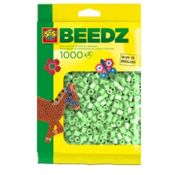SES BEEDZ: Strijkkralen Mintgroen 1000 Stuks