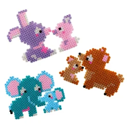 SES Beedz strijkkralen schattige familie dieren 1800 stuks