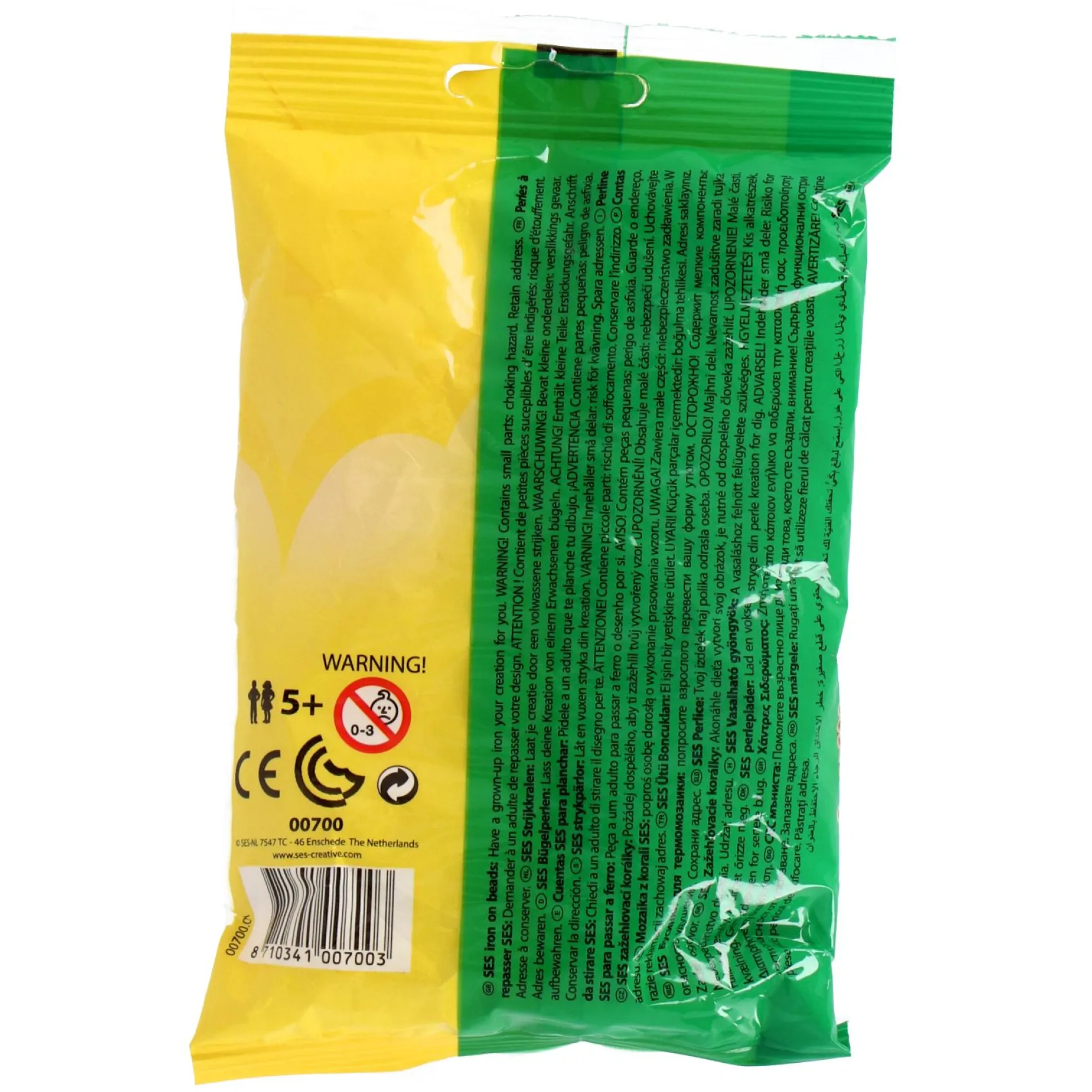 SES BEEDZ Strijkkralen Wit 1000 Stuks