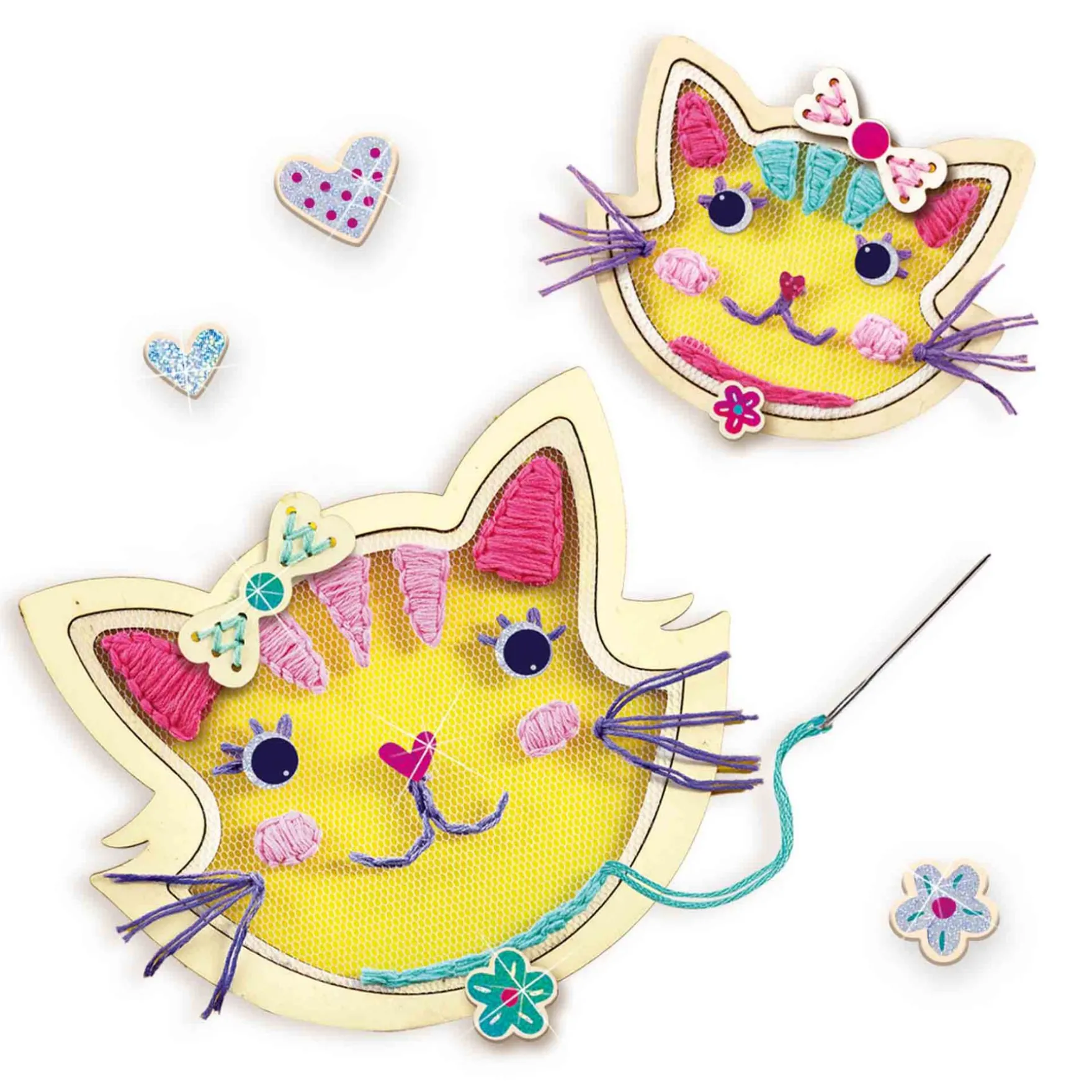 SES Borduren Op Tule