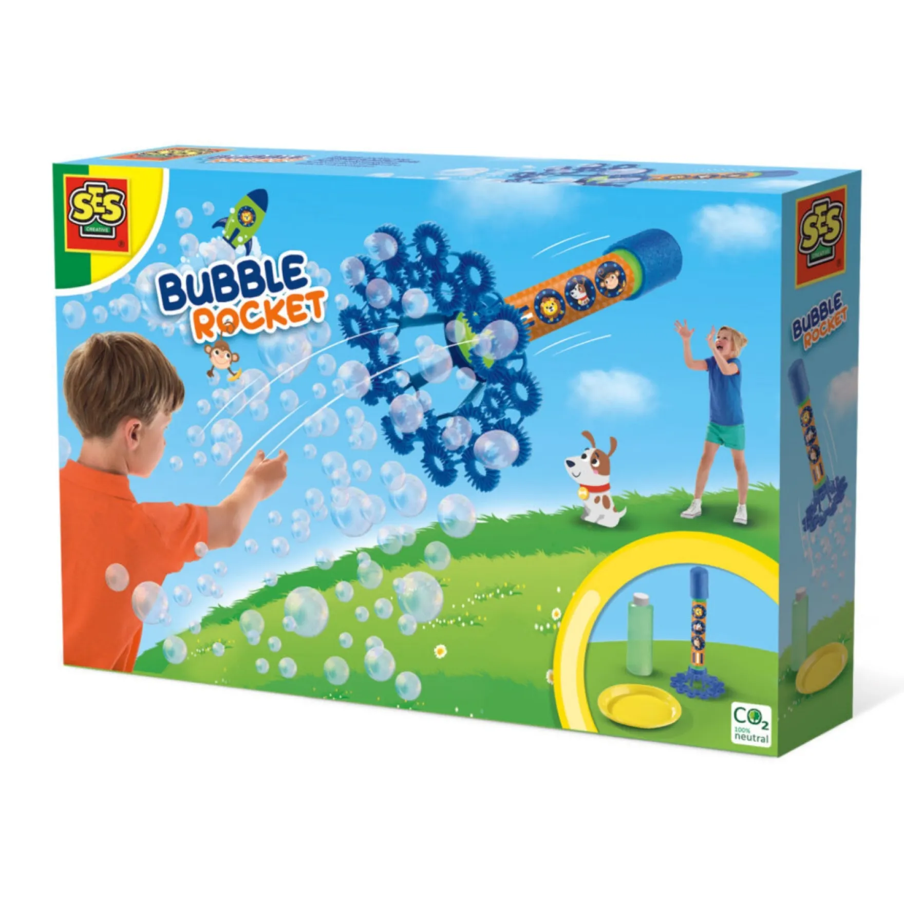 SES Bubble Raket Bellenblaas