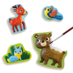 SES Gieten en Schilderen Bosdieren