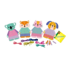 SES Ik Leer Dieren Weven XL