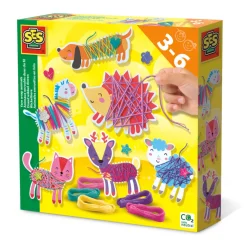 SES Ik Leer Draad Wikkel Dieren