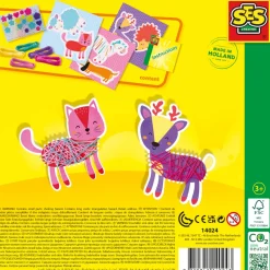 SES Ik Leer Draad Wikkel Dieren