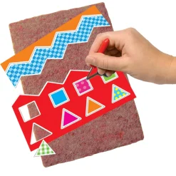 SES ik leer knippen, mozaieken en prikken