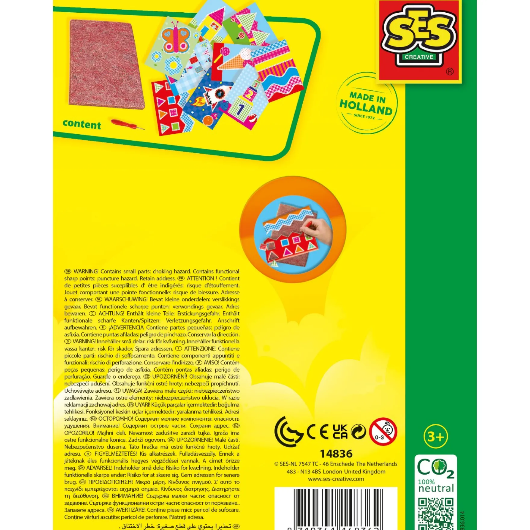 SES Ik Leer Prikken Knutselpakket