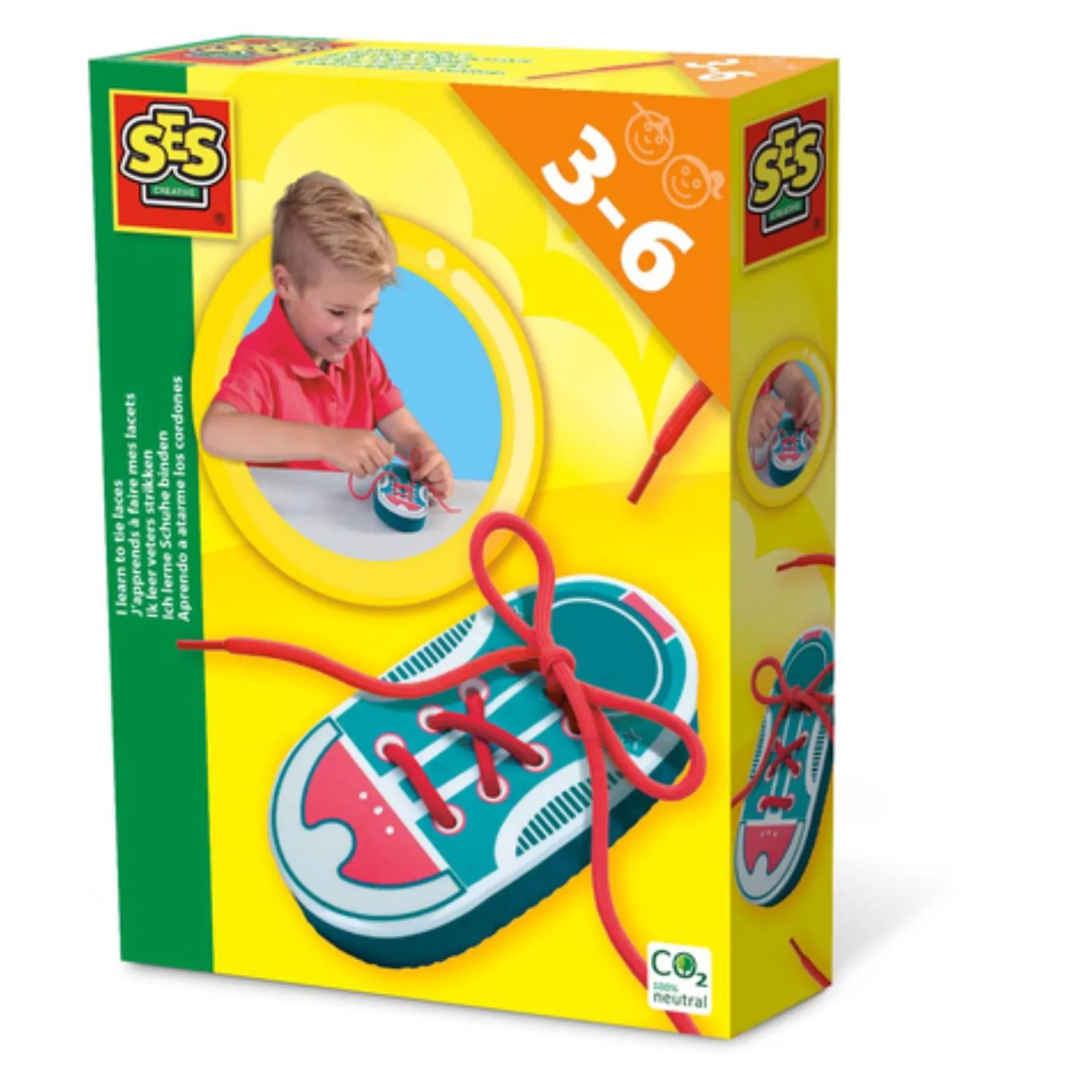 SES Ik Leer Veters Strikken