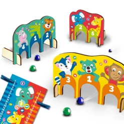 SES Knikker Spel Poortjes Hout