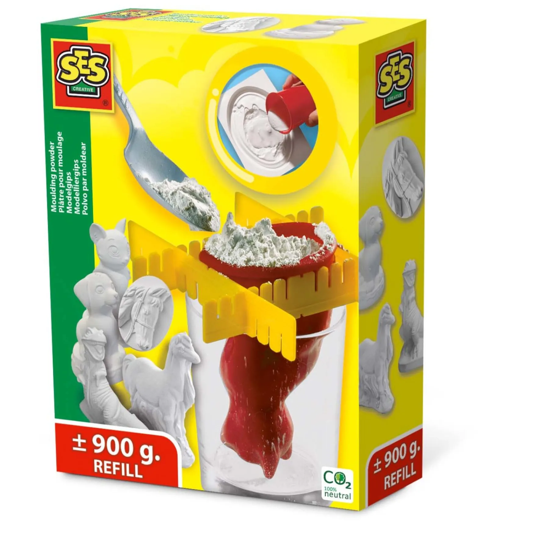 Ses Modelgips 900 Gram Ses Modelgips 900 Gram Wit