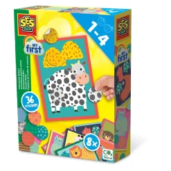 SES My First Dierenprint Stickers