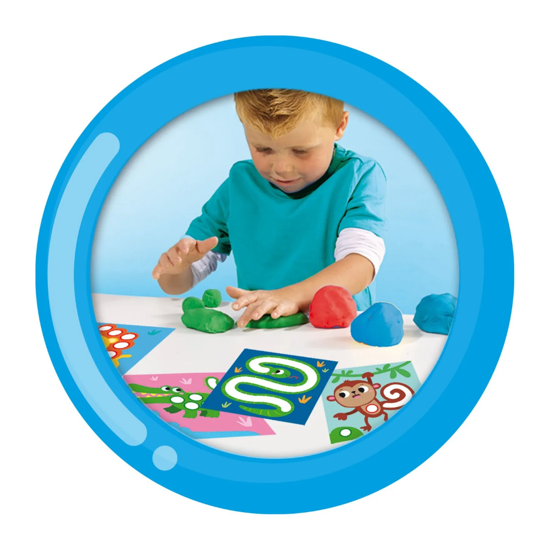 SES My First Klei Opdrachtenkaart Dier