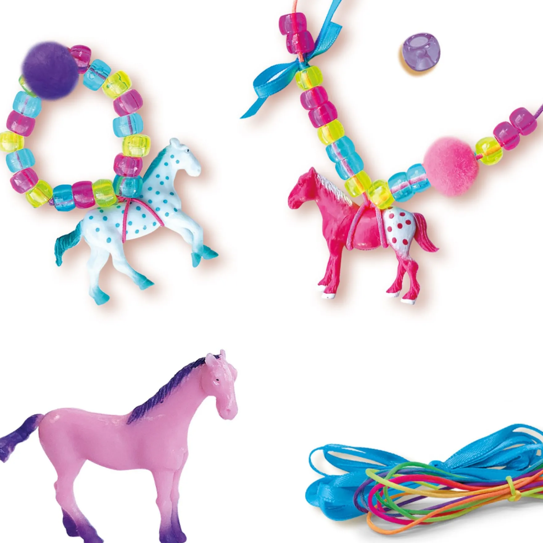 SES Paarden Pompom Sieraden