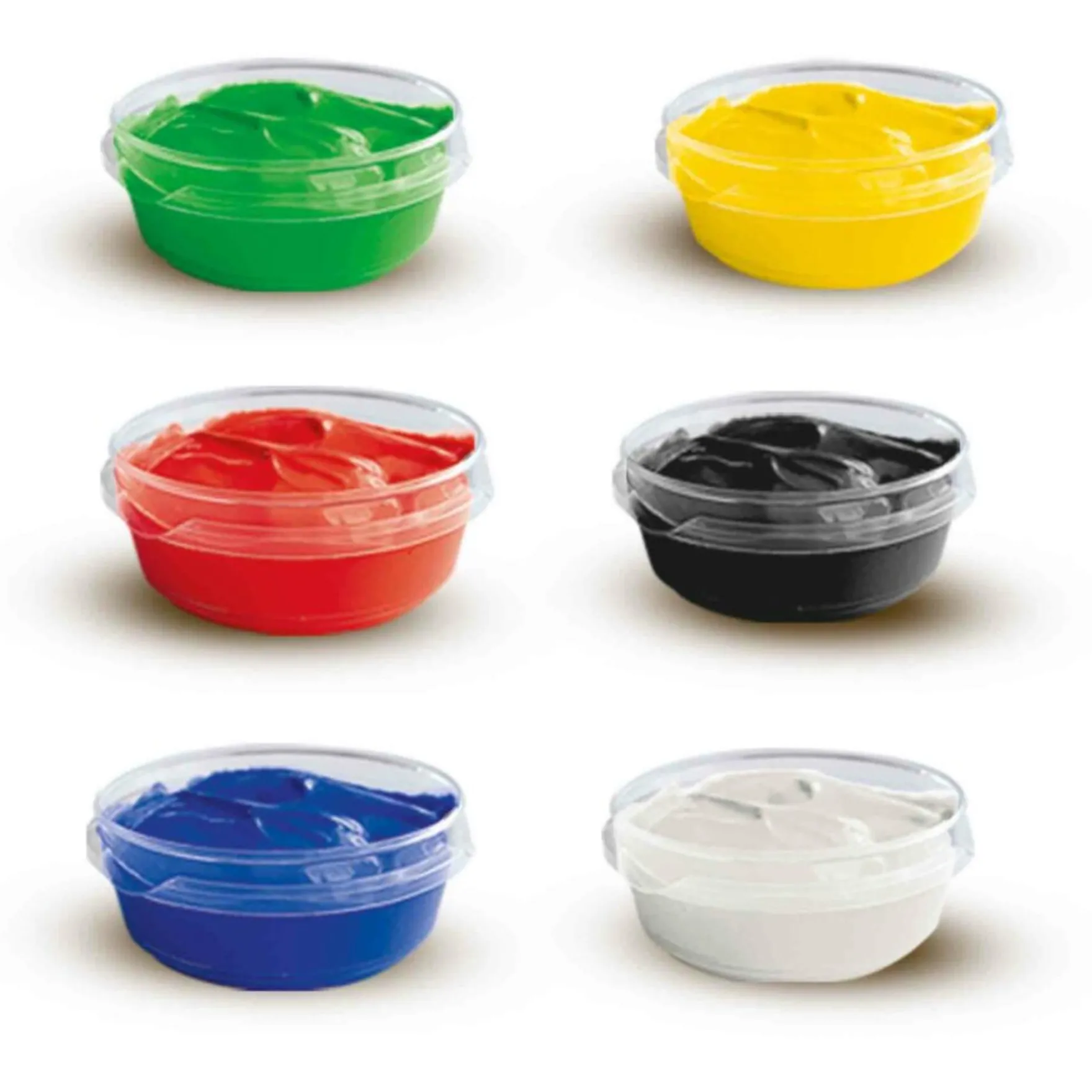 SES plakkaatverf kleuren 6 x 45 ml