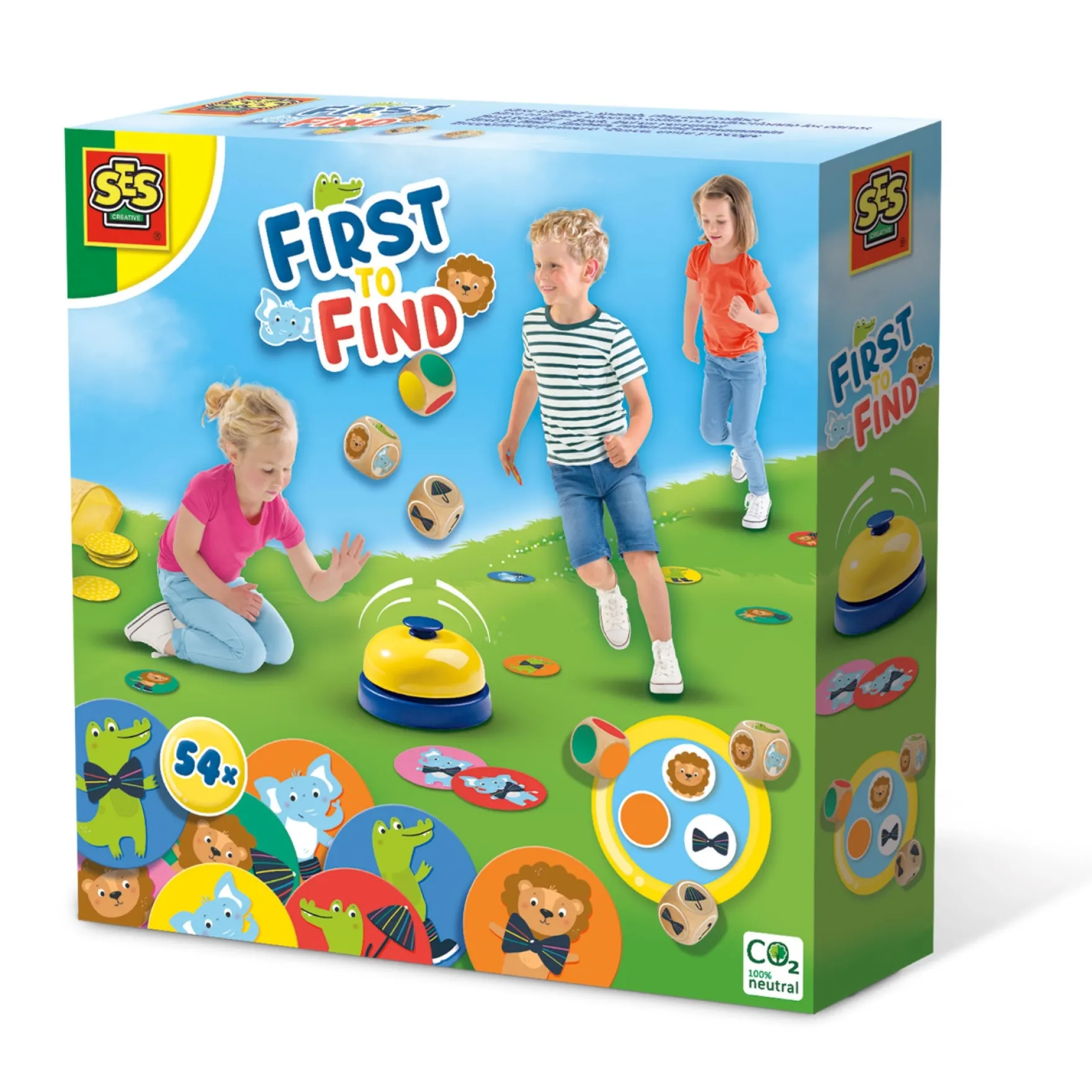 SES Spel First To Find Zoek-Bel-Verzamel